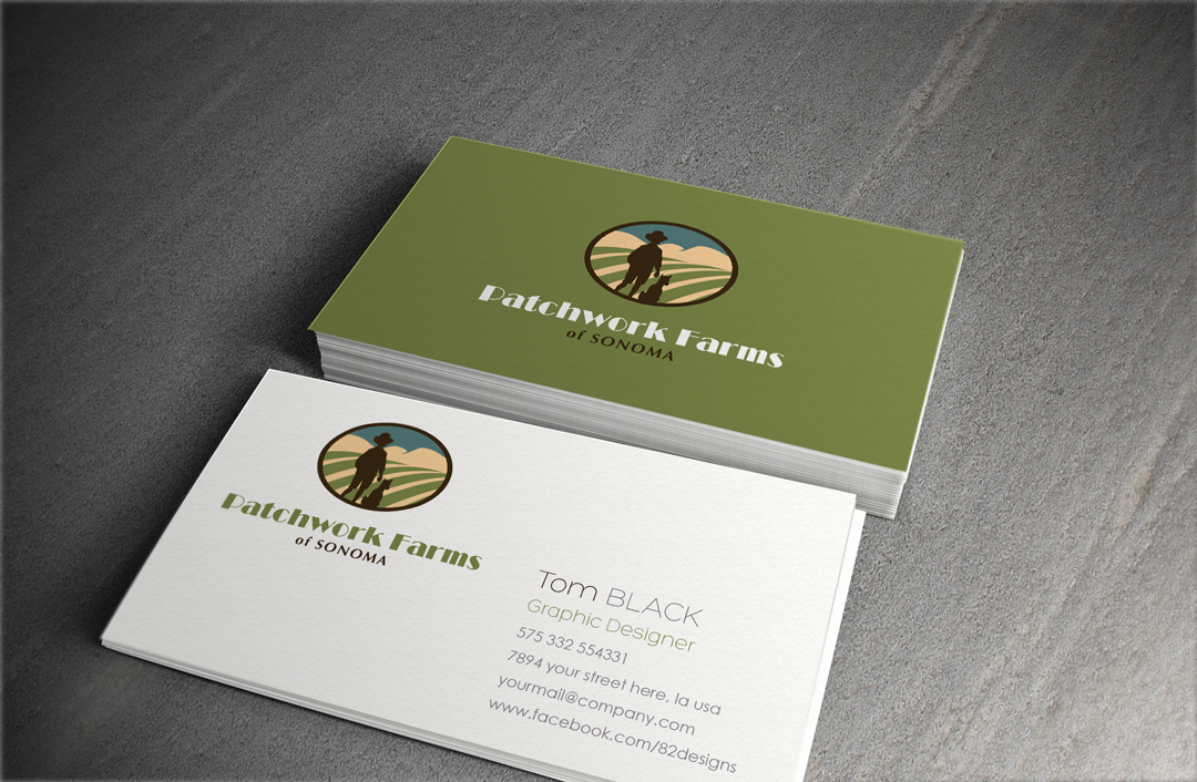 Logo Design by mvillamin for Patchwork Farms of Sonoma | Design #9564905