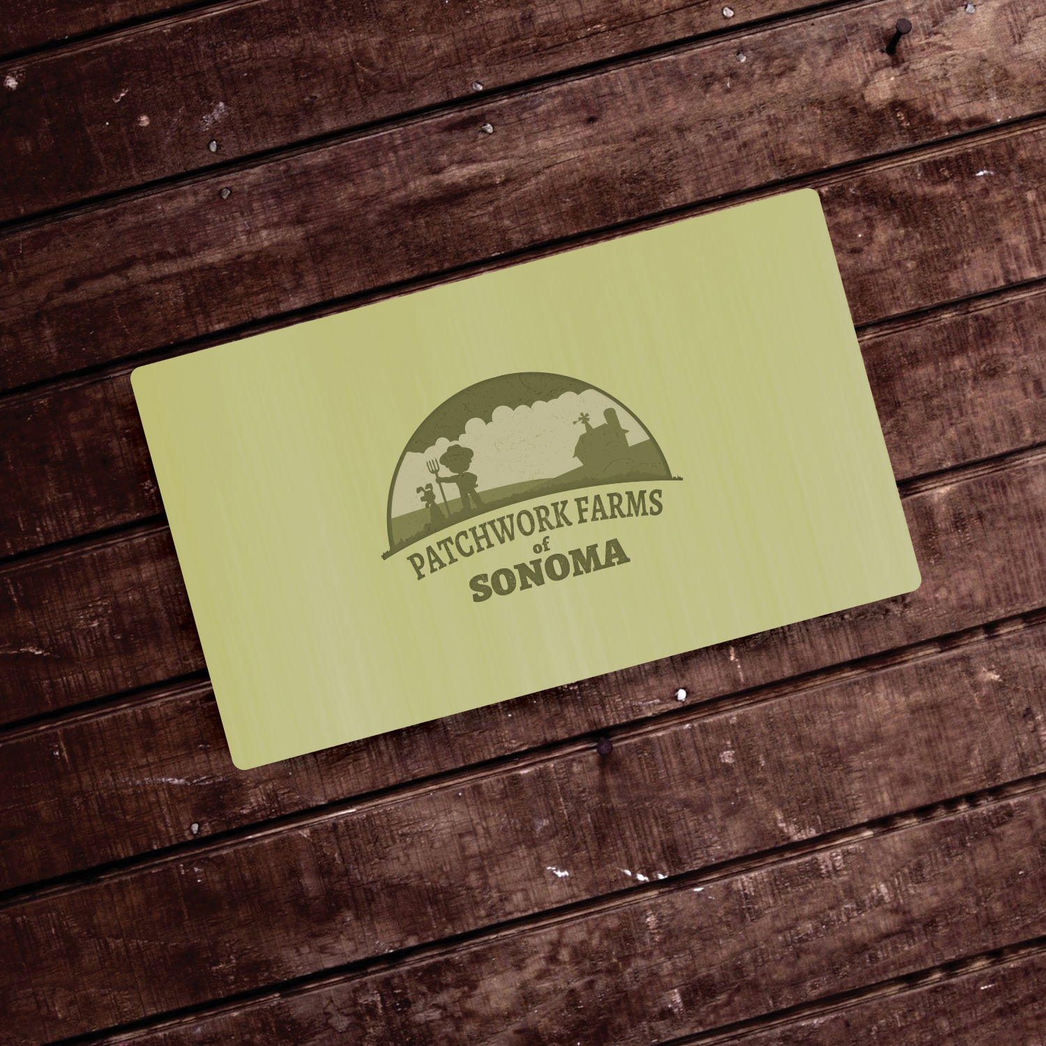 Logo Design by red devil for Patchwork Farms of Sonoma | Design #9545772