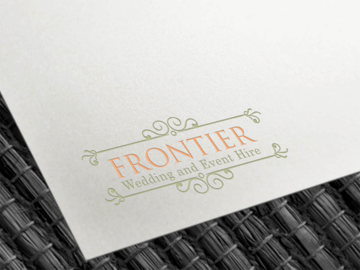 Design de Logo par snowymasterdesigns pour Frontier Wedding and Event Hire | Design #9579315