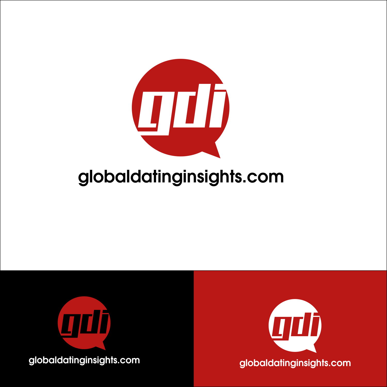 Diseño de Logo por JM GRAPHICS para Global Dating Insights | Diseño #9515742