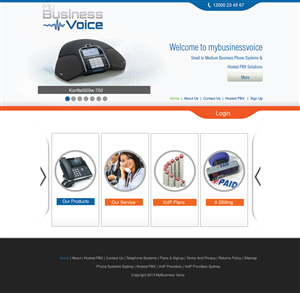 Wordpress Design by sai for my business voice | Design #2136072