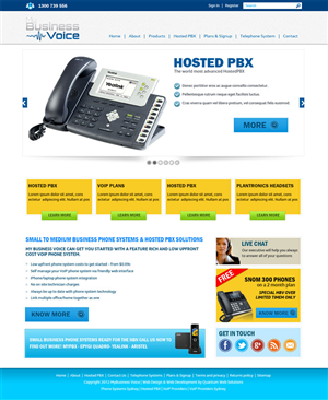Wordpress Design by Expert Designer for my business voice | Design #2141716
