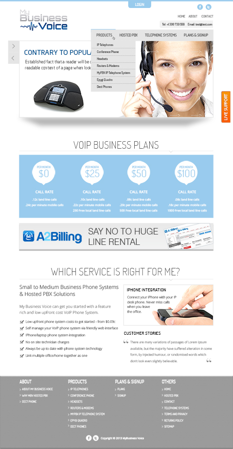 Diseño Wordpress por Mayank Patel para my business voice | Diseño #2098178