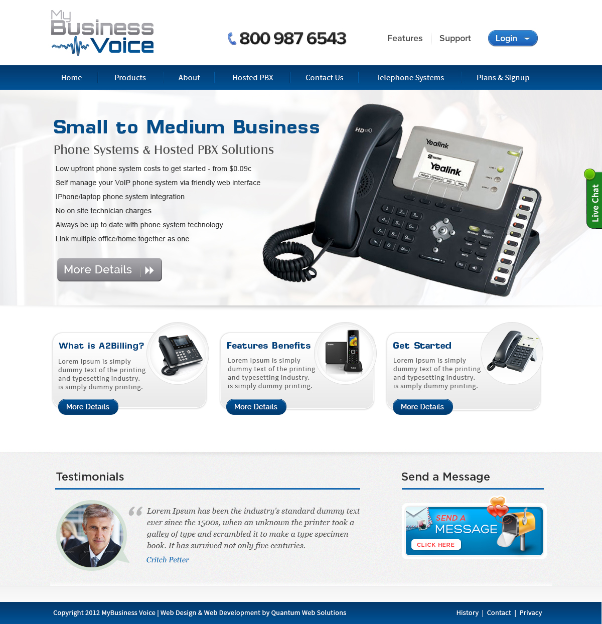 Diseño Wordpress por webxvision para my business voice | Diseño #2125092