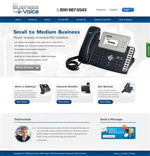 WordPress-Design von webxvision für my business voice | Design: #2125092