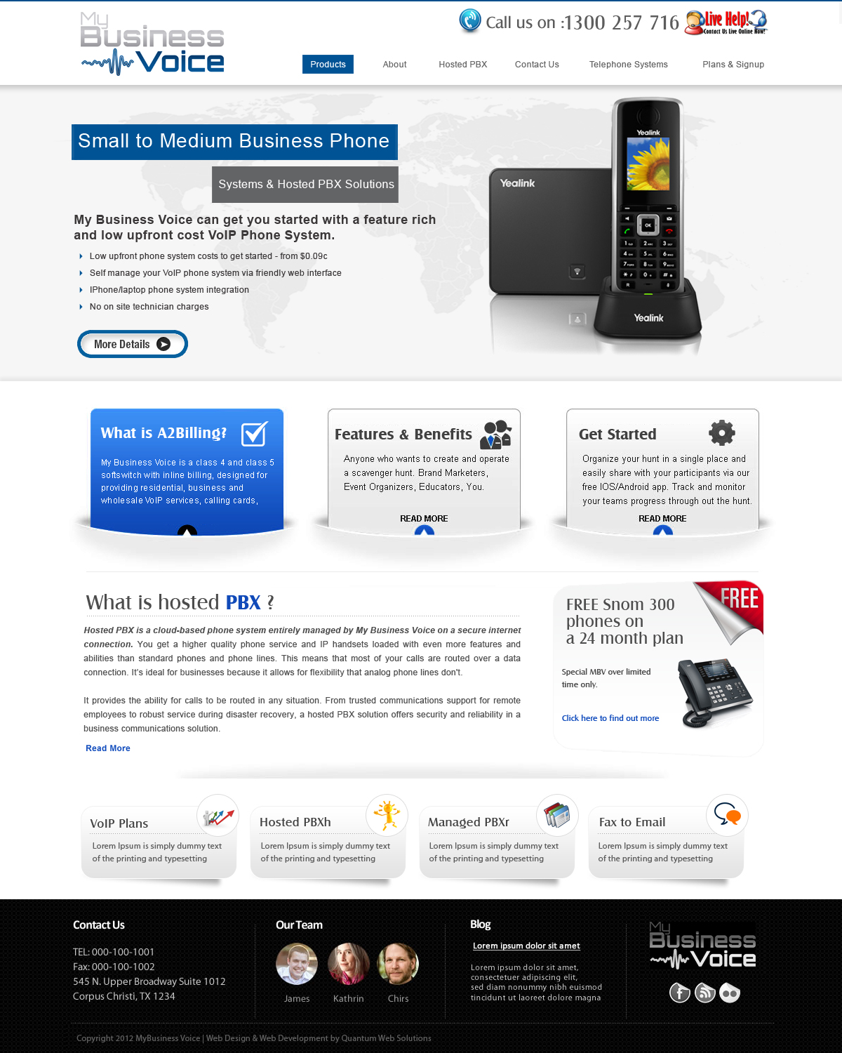WordPress-Design von webxvision für my business voice | Design #2208057