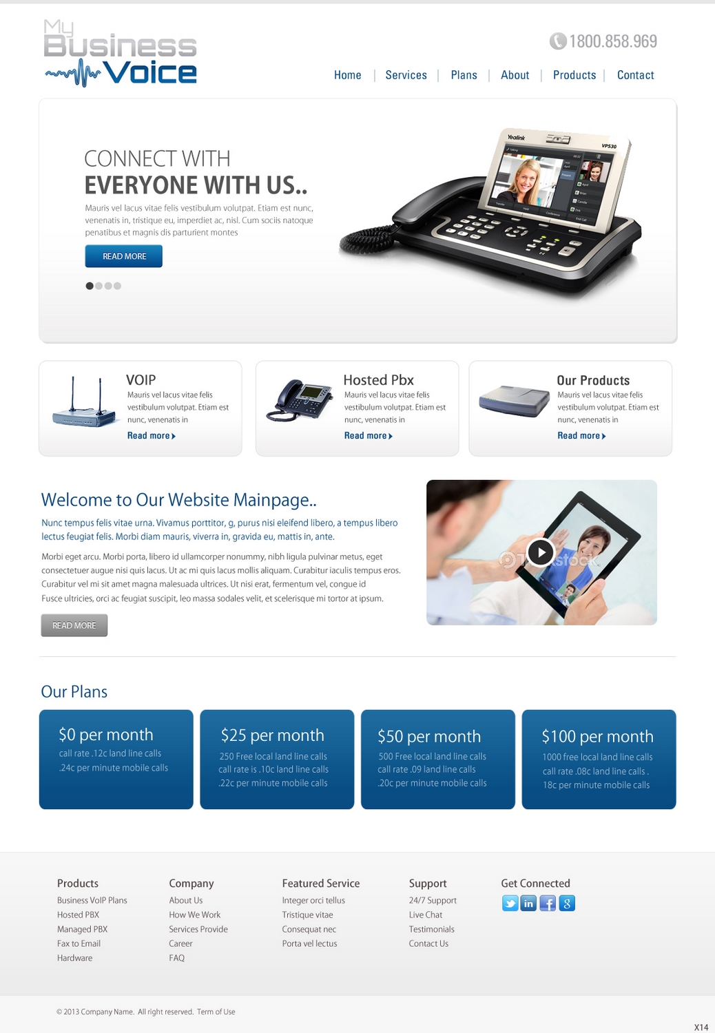 Diseño Wordpress por pb para my business voice | Diseño #2080343