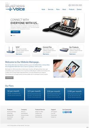 WordPress-Design von pb für my business voice | Design: #2080343