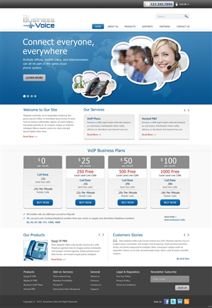 WordPress-Design von pb für my business voice | Design: #2084204