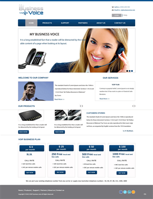 WordPress-Design von pb für my business voice | Design: #2088886