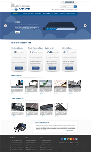 WordPress-Design von pb für my business voice | Design: #2179834