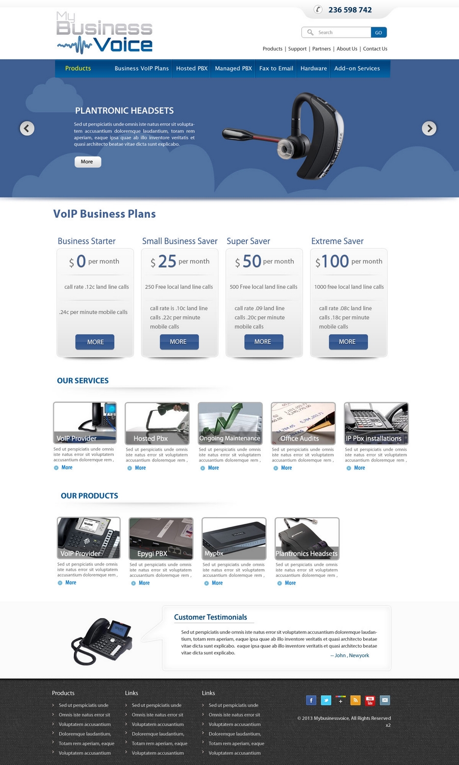 Wordpress Design by pb for my business voice | Design #2179835