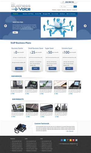 WordPress-Design von pb für my business voice | Design: #2194840