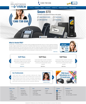 WordPress-Design von Creative Usha für my business voice | Design: #2143890