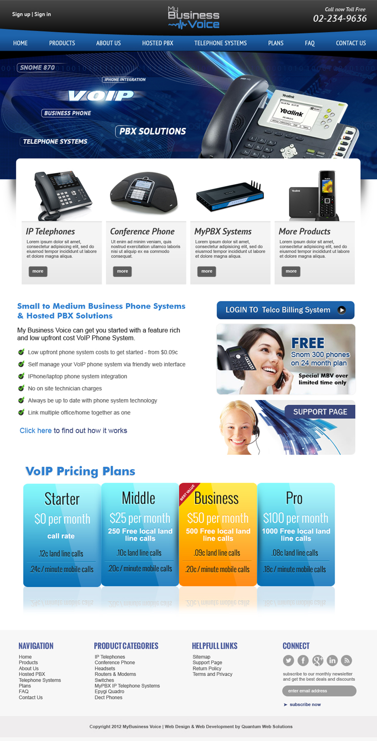 WordPress-Design von jeckx2 für my business voice | Design #2224201