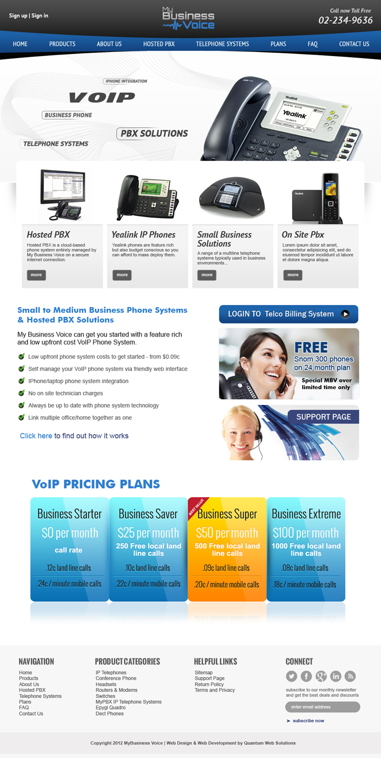 Diseño Wordpress por jeckx2 para my business voice | Diseño #2264397