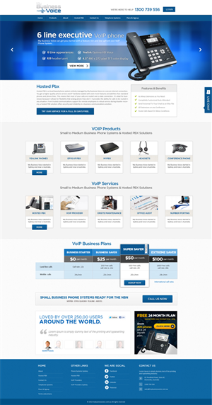 WordPress-Design von dp für my business voice | Design: #2201672