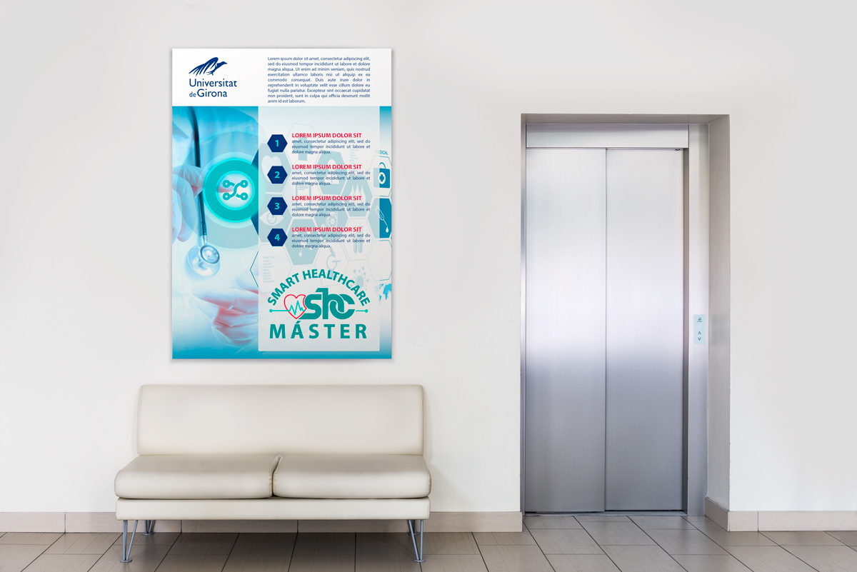 Diseño de Póster por at-as para Universitat de Girona | Diseño #9555909