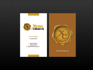 Design de Carte par Creations Box 2015 pour XTRAcredits Group Inc | Design : #9478322