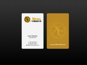 Design de Carte par Creations Box 2015 pour XTRAcredits Group Inc | Design : #9478339