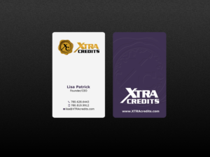 Design de Carte par Creations Box 2015 pour XTRAcredits Group Inc | Design : #9478347