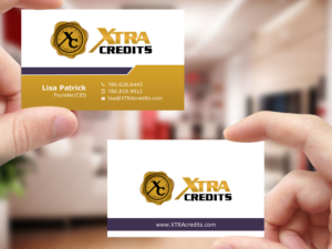 Design de Carte par Creations Box 2015 pour XTRAcredits Group Inc | Design : #9478366