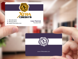 Design de Carte par Creations Box 2015 pour XTRAcredits Group Inc | Design : #9478368