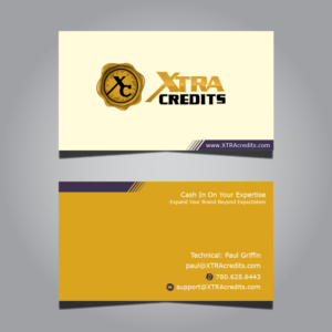Design de Carte par minutes  pour XTRAcredits Group Inc | Design : #9470224