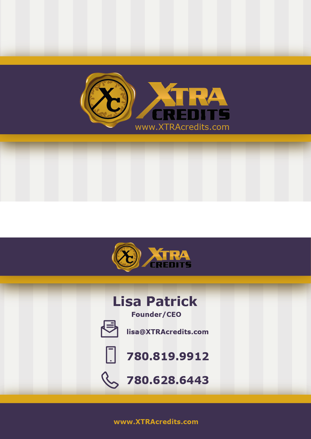 Design de Carte par Leonardo Frare pour XTRAcredits Group Inc | Design #9469223