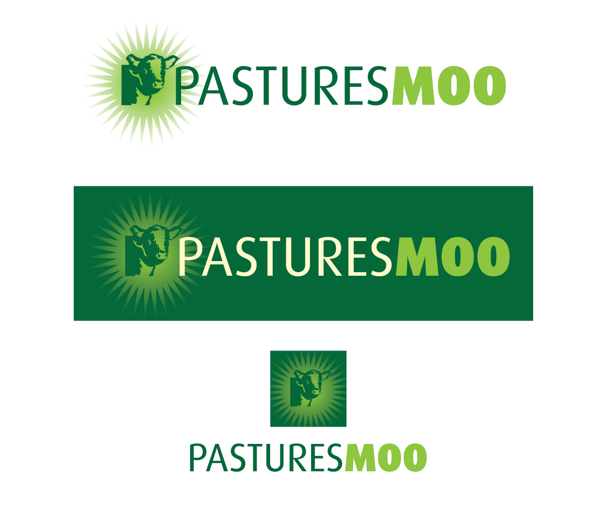 Logo Design by Reestyle for Pastures Moo | Design #2083152