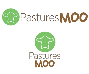 Logo Design by HarleyThomson for Pastures Moo | Design #2079043