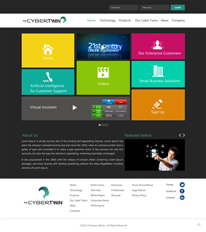 Web Design by pb for MyCyberTwin Pty Ltd | Design: #2080346