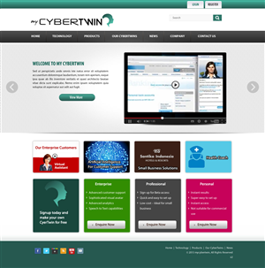 Web Design by pb for MyCyberTwin Pty Ltd | Design: #2084222