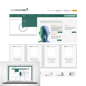 Web Design by Kolor for MyCyberTwin Pty Ltd | Design: #2070077