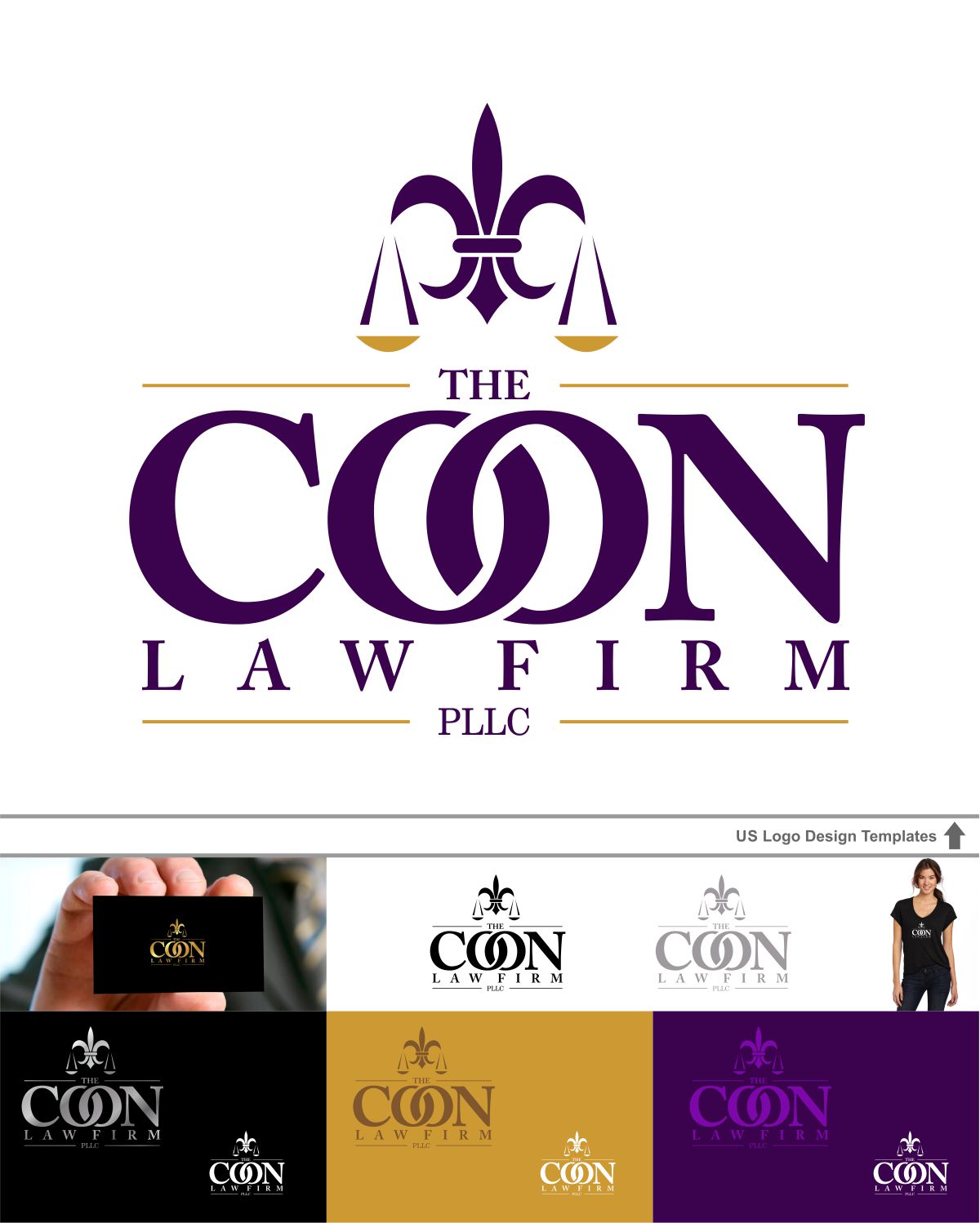 Diseño de Logo por DesignMX (Renan Mejia) para The Coon Law Firm, PLLC | Diseño #9482866