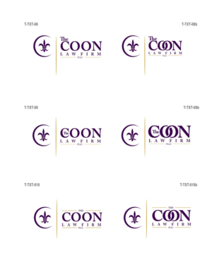 Diseño de Logo por DesignMX (Renan Mejia) para The Coon Law Firm, PLLC | Diseño: #9482923