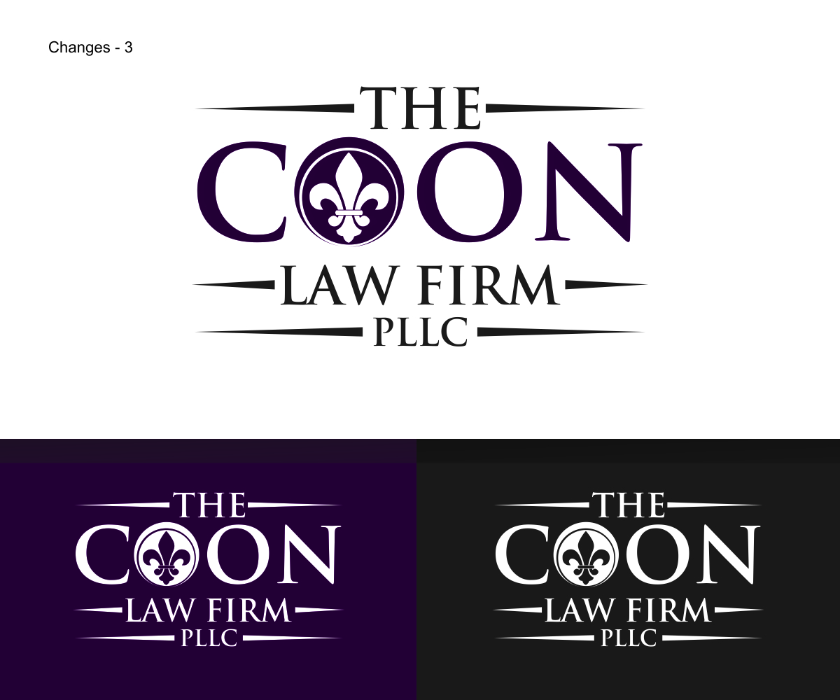 Logo Design by FoxDesigns. for The Coon Law Firm, PLLC | Design #9493374