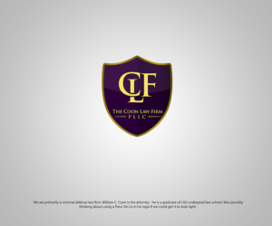 Diseño de Logo por pixelgrapix para The Coon Law Firm, PLLC | Diseño: #9474012