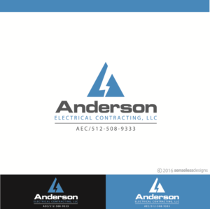 AEC/512-508-9333/Anderson Electrical Contracting, LLC | Logo Design by Senseless