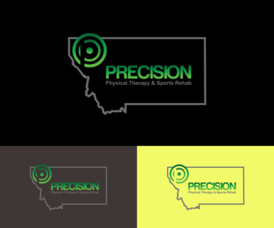 Diseño de Logo por Gridline Concepts para Precision Rehab and Sports Therapy | Diseño: #9543319
