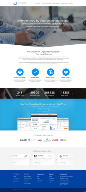Web Design by pb for this project | Design: #9934615