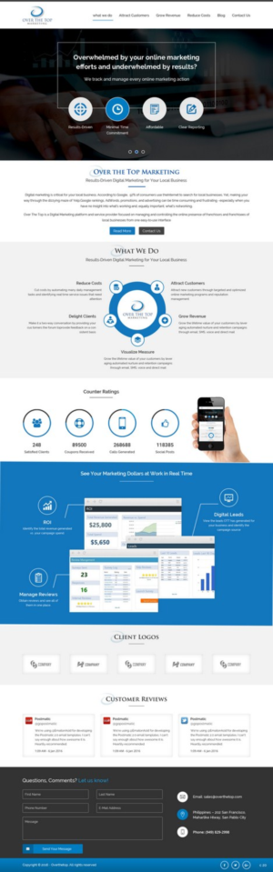 Web Design by pb for this project | Design: #9941187