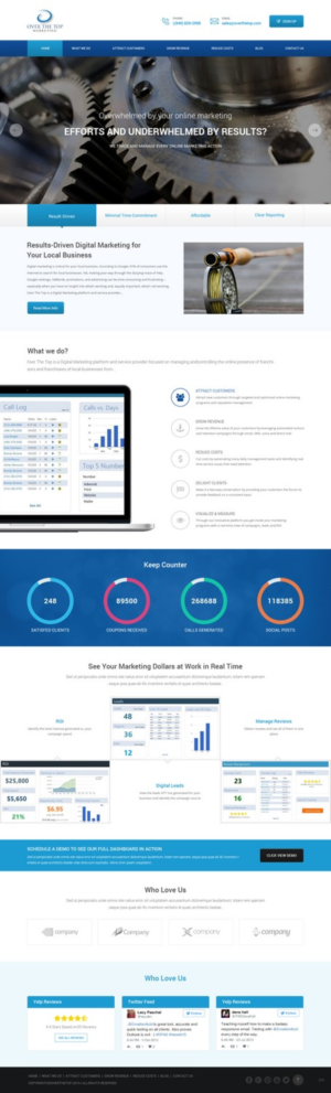 Web Design by pb for this project | Design: #9941200