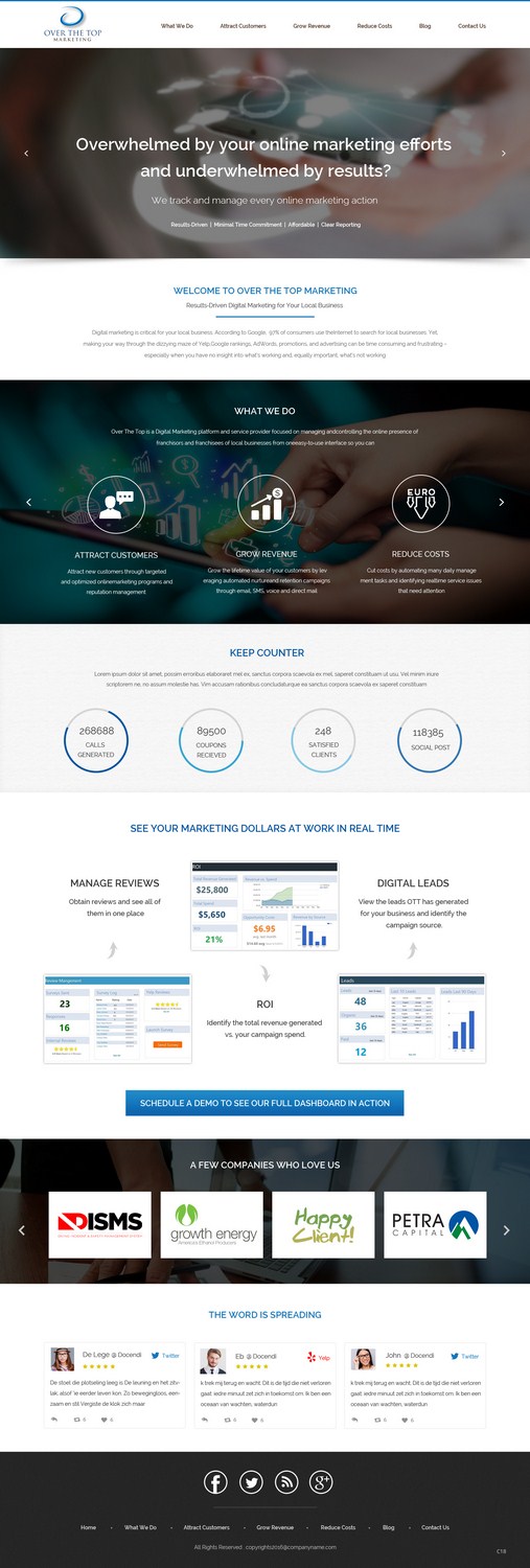 Web Design by pb for this project | Design #9941203