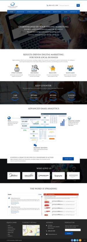 Web Design by pb for this project | Design: #9946943