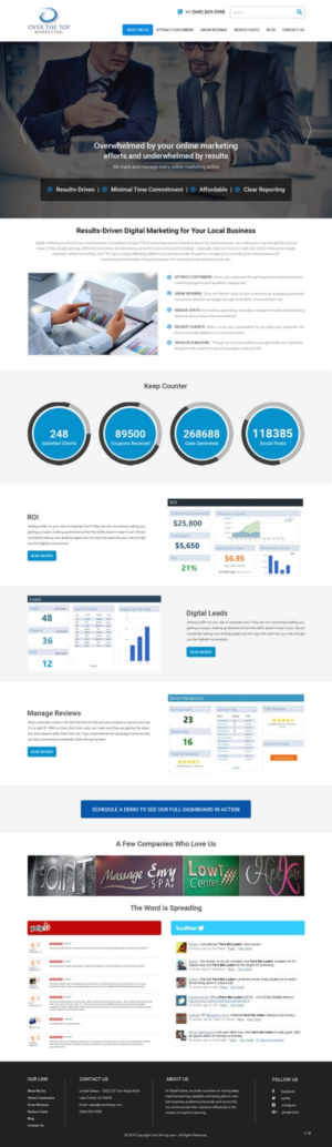 Web Design by pb for this project | Design: #9946944