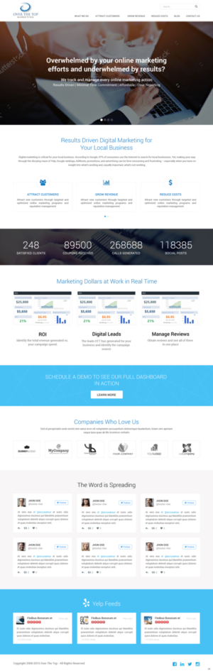 Web Design by pb for this project | Design: #9946954