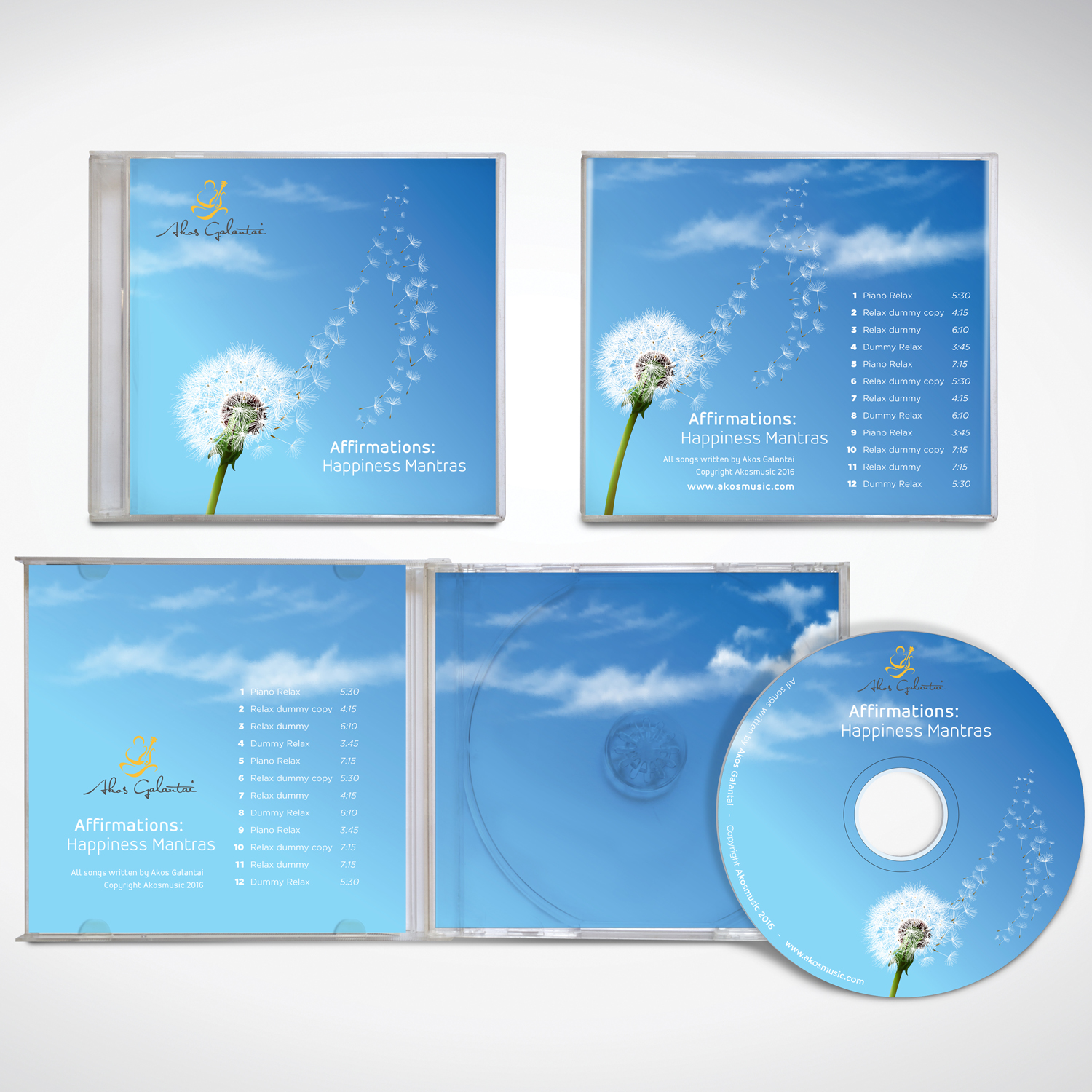 CD Cover Design by tuan1968 for this project | Design #9547750