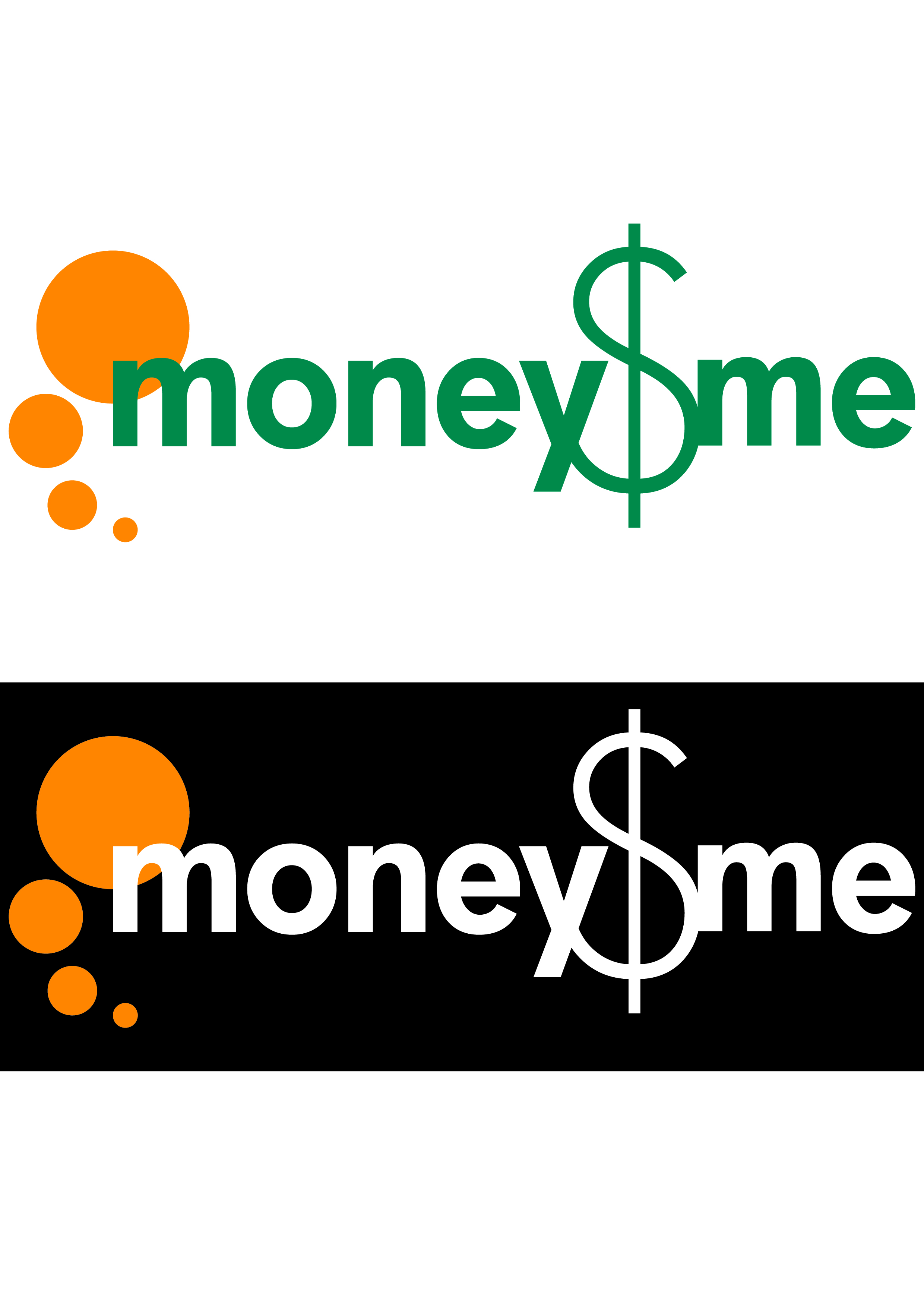 Logo Design by Electric Sparrow for money and me | Design #16848