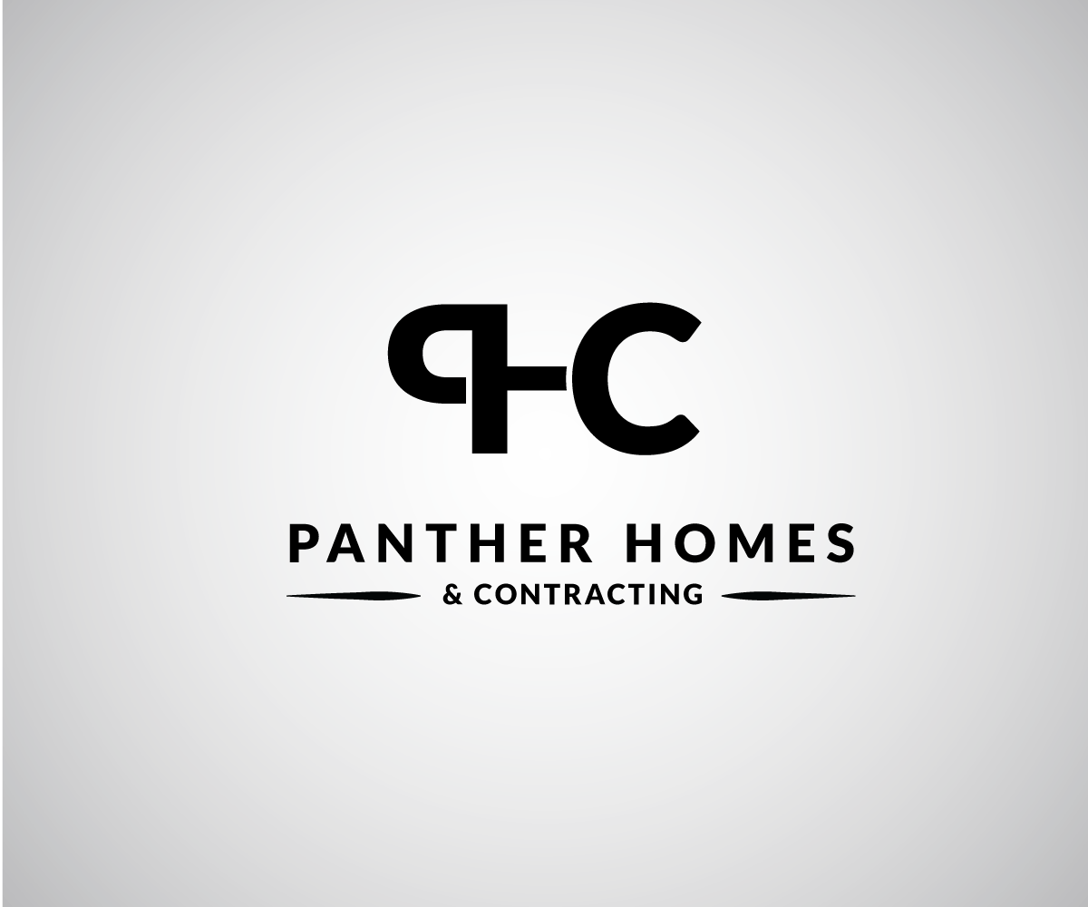 Logo Design by yoossefMaroc for Panther Homes & Contracting Ltd. | Design #9481919
